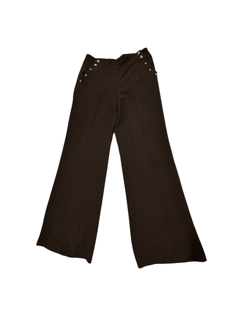 Women’s Insight Pants Trousers Wide Leg Dress Career Black  All Season Sz. 10